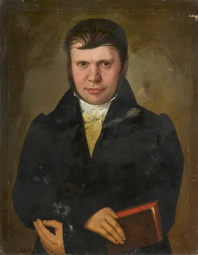 Мужской портрет by Лукас Кирнер, 1834 — digital art print download