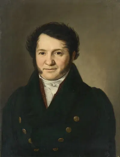 Портрет И. Штапфеля by Лукас Кирнер, 1826 — digital art print download