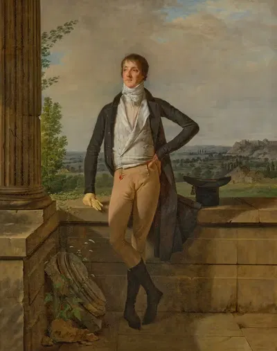 Портрет Бартелеми Шарля, графа де Дрё-Нанкрé (1760-1863) by Мартин Дрёллинг, 1760-1863 — digital art print download