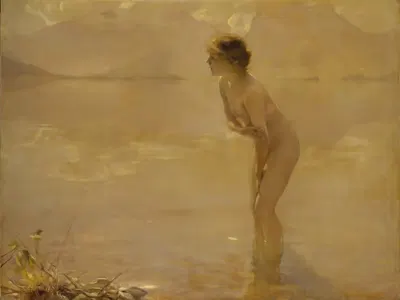 September Morn by Paul Émile Chabas — digital art print download