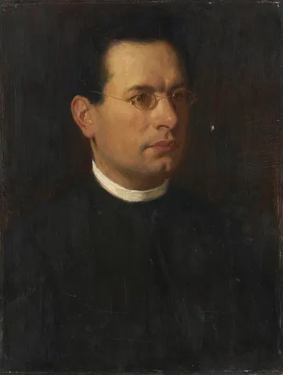Jugendbildnis Heinrich Hansjakobs by Reinhard Sebastian Zimmermann, 1876 — digital art print download