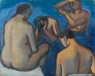 После ванны by Вильгельм Лундстрём, 1924 — digital art print download