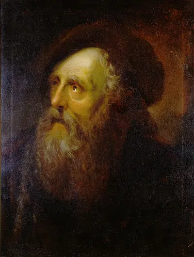 Портрет старого еврея by Антуан Песне, 1683–1757 — digital art print download