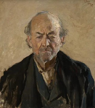 Cabeza de viejo by Carlos Federico Sáez, 1899 — digital art print download