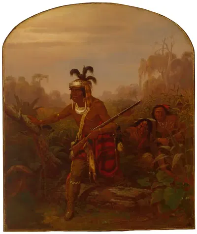 Вождь Билли Боулигс by Шарль Фердинанд Вимар, 1861 — digital art print download