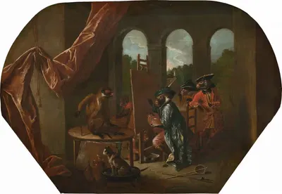 Сингери; Художник by Кристоф Уэ, c. 1739 — digital art print download