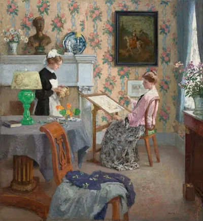 Пенелопа by Гари Мелчерс, 1910 — digital art print download