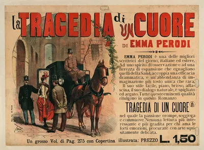 La Tragedia di un cuore di Emma Perodi by Ottavio Rodella Tavio, 1890 — digital art print download