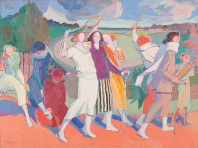 Спорт by Гильермо Лаборде, 1923 — digital art print download