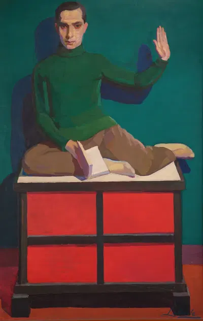 Портрет Луиса Е. Помбо by Гильермо Лаборде, 1928 — digital art print download