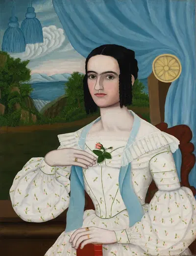 Перемилия Редмон Уилер (госпожа Чарльз Уилер) by Лусинда Редмон Ореар, c.1845 — digital art print download