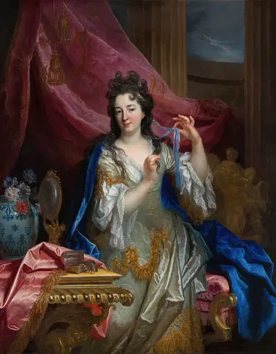 Портрет женщины by Николас де Ларжильер, c.1696 — digital art print download