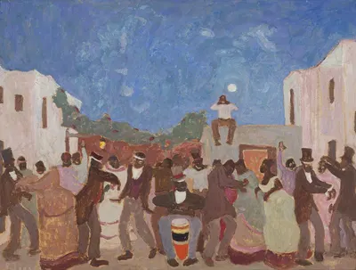 Candombe by Pedro Figari, 1925 — digital art print download