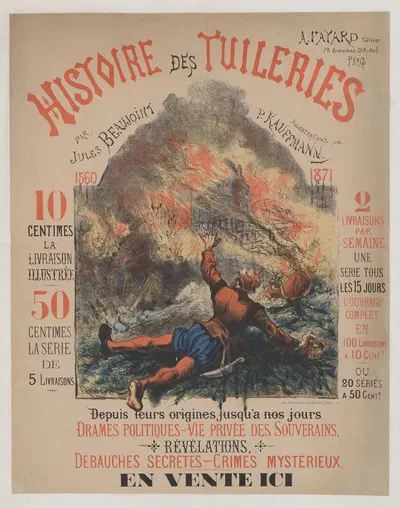 Histoire des Tuileries by Поль-Адольф Кауфман, 1880 — digital art print download