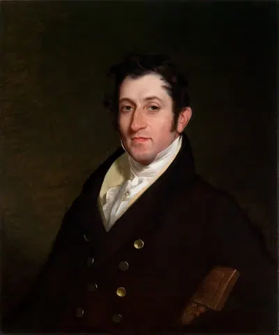 Colonel Mendes Cohen by Rembrandt Peale, c.1838 — digital art print download
