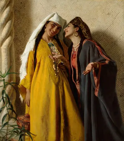 Скандал в гареме by София Андерсон, 1877 — digital art print download