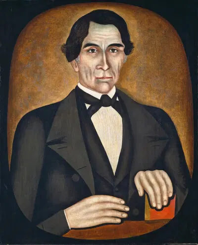 Портрет мужчины by Томас Скиннер, c. 1845 — digital art print download