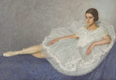 Танцовщица Янатова by Иван Жабота, 1920-1927 — digital art print download