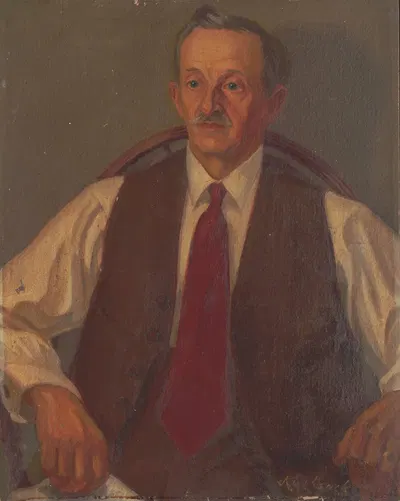 Отец художника by Джеймс С. Кулханек, 1942 — digital art print download