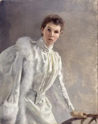Автопортрет by Клара фон Раппард, 1894 — digital art print download