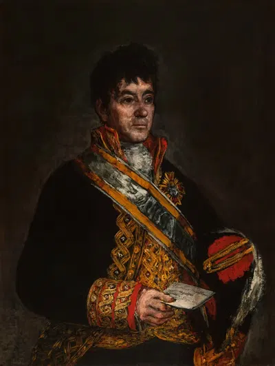 Portrait of Don Miguel De Lardizábal by Francisco de Goya, 1815 — digital art print download