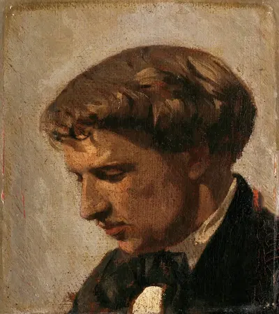 Self-portrait by François Bocion — digital art print download