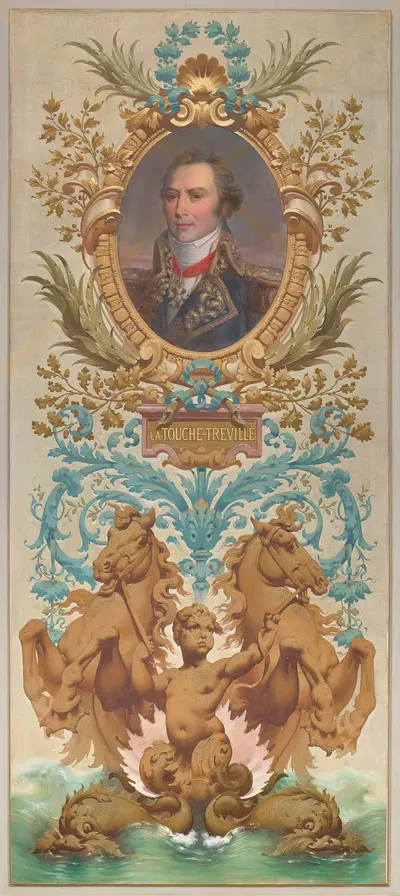Ла Туш-Тревиль by Гюстав Адольф Шассевен-Бак, 1892 — digital art print download