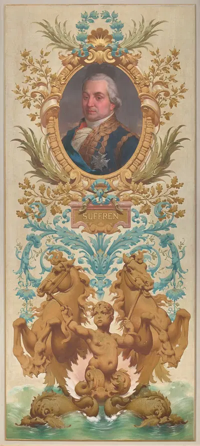 Суффрен by Гюстав Адольф Шассевен-Бак, 1892 — digital art print download