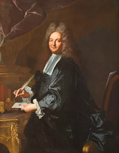 Joseph Fleuriau d’Armenonville by Hyacinthe Rigaud, 1709 — digital art print download