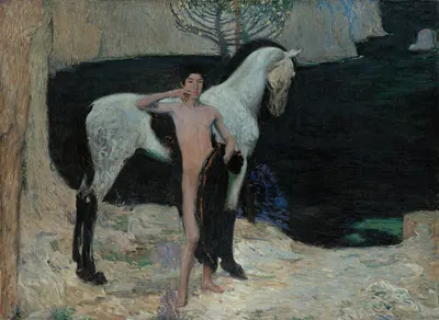 Черное озеро by Ян Прайслер, 1904 — digital art print download