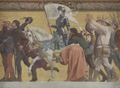 Жизнь Жанны д'Арк by Жюль-Эжен Ленепвё, 1886-1890 — digital art print download