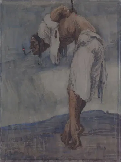 Висící Яноши́к by Милош Яранек, 1905 — digital art print download