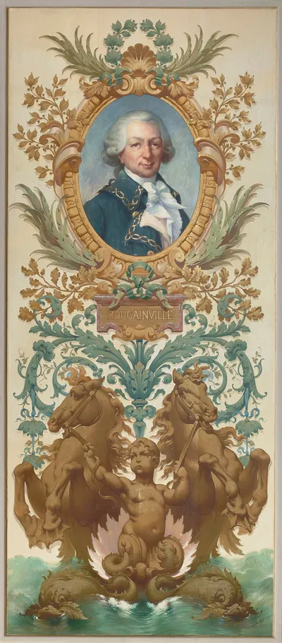 Bougainville by Pierre Boulicaut, 1892 — digital art print download