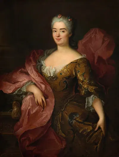 Anne-Marie de Bragelongne by Robert Tournières — digital art print download
