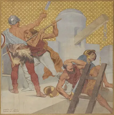 Чудеса святой Женевьевы by Теодор Пьер Николя Майо, 1885 — digital art print download
