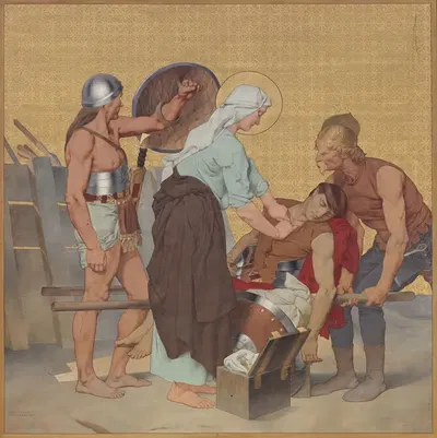 Чудеса святой Женевьевы by Теодор Пьер Николя Майо, 1875-1885 — digital art print download
