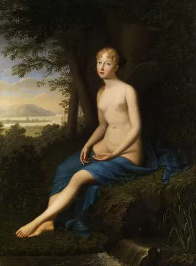 Psyche by Bernhard Von Guérard, 1811 — digital art print download