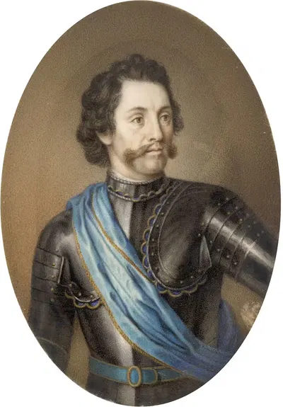 Portrait of Marius Sforza by Felice Ramelli — digital art print download