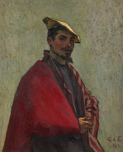 Портрет by Жорж д'Эспаньят, 1892 — digital art print download