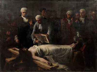 An ecstatic in the 18th century; ordeal of the crucifixion by Georges Moreau de Tours, 1879 — digital art print download