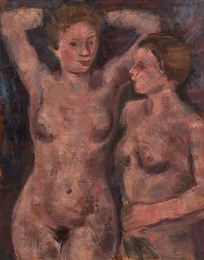 Femmes nues by Joachim Weingart, 1927 — digital art print download