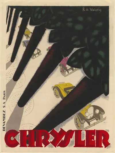 Chrysler by Roger de Valerio, 1930 — digital art print download