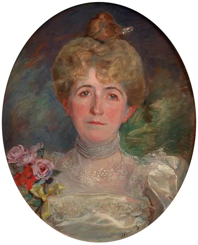 Портрет Луизы Ланглуа Квиверон by Мари Браккемонд, 1898 — digital art print download