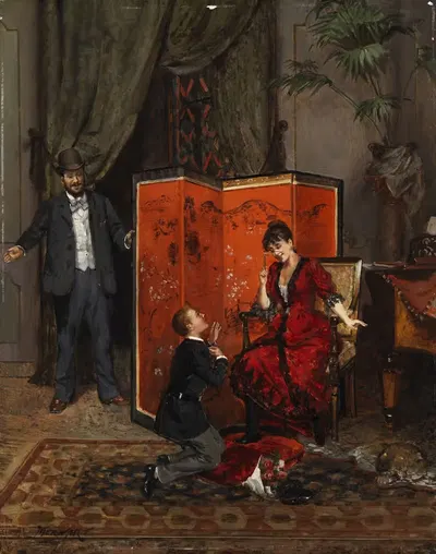 Неудачное предложение by Поль Мервард — digital art print download