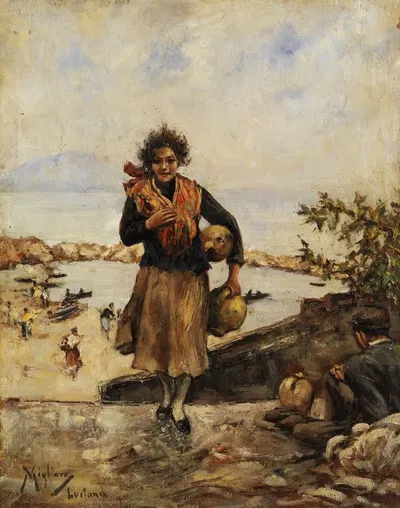Ла Лучиана by Винченцо Мильяро — digital art print download
