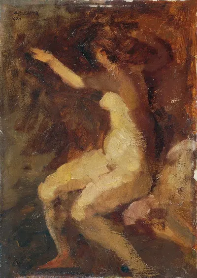 Изучение акта by Альфред Бухта, 1920 — digital art print download