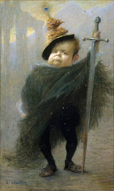 Ле Нен августе де Монмартр by Шарль-Люсьен Леандр — digital art print download