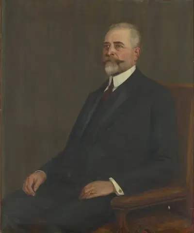 Его превосходительство Мориц граф Феттер фон дер Лили, 1901-1907 президент Палаты депутатов by Людвиг Виден, 1910 — digital…