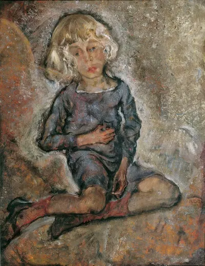 Портрет юноши Манфреда Остхауса by Макс Оппенгеймер, 1911 — digital art print download