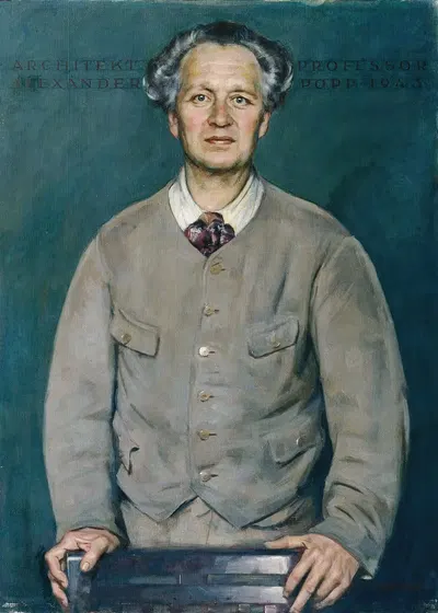 Александр Попп by Вильгельм Дахауэр, 1943 — digital art print download